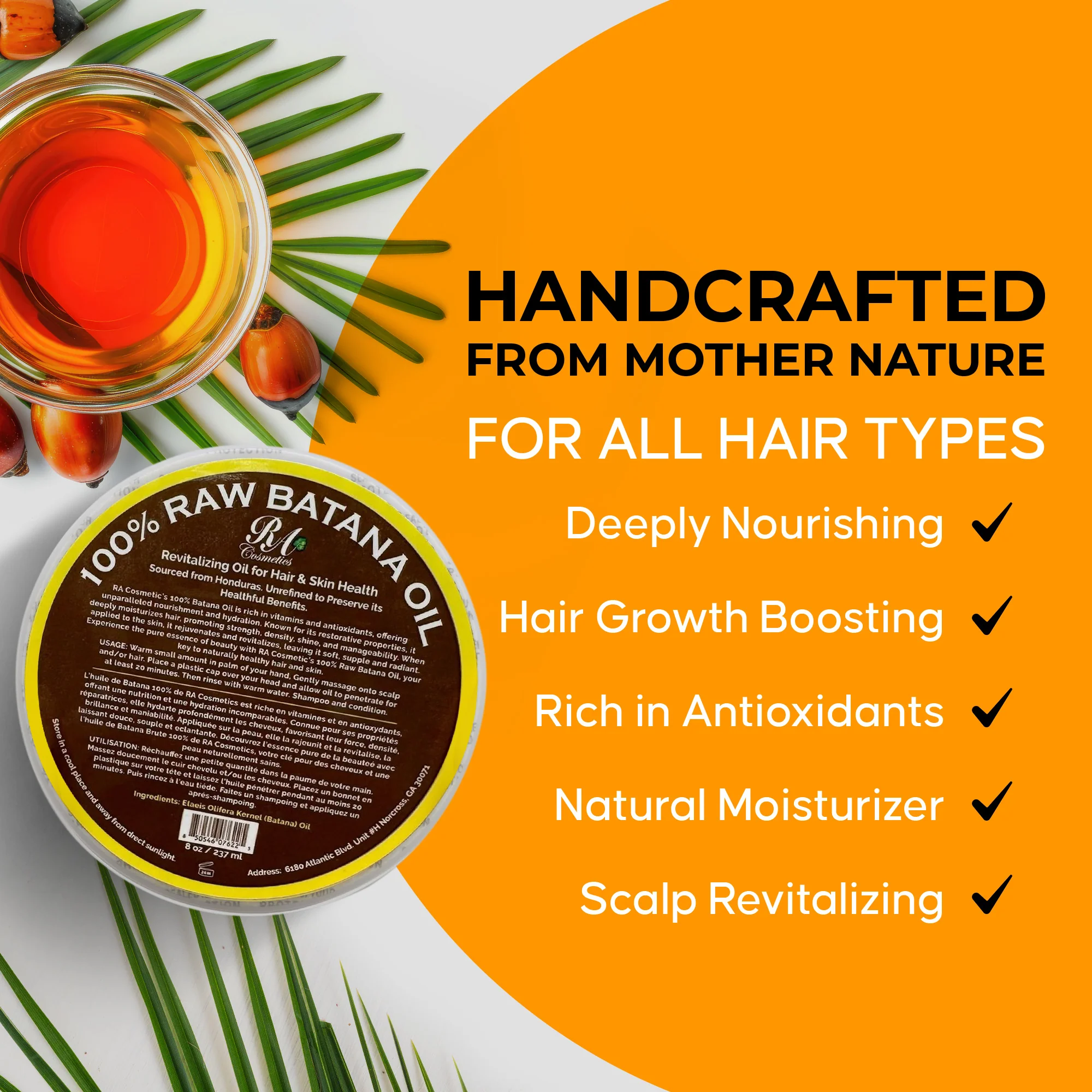 100% Raw Batana Oil for Hair Growth, Strength & Shine – Sourced from Honduras - Image 22