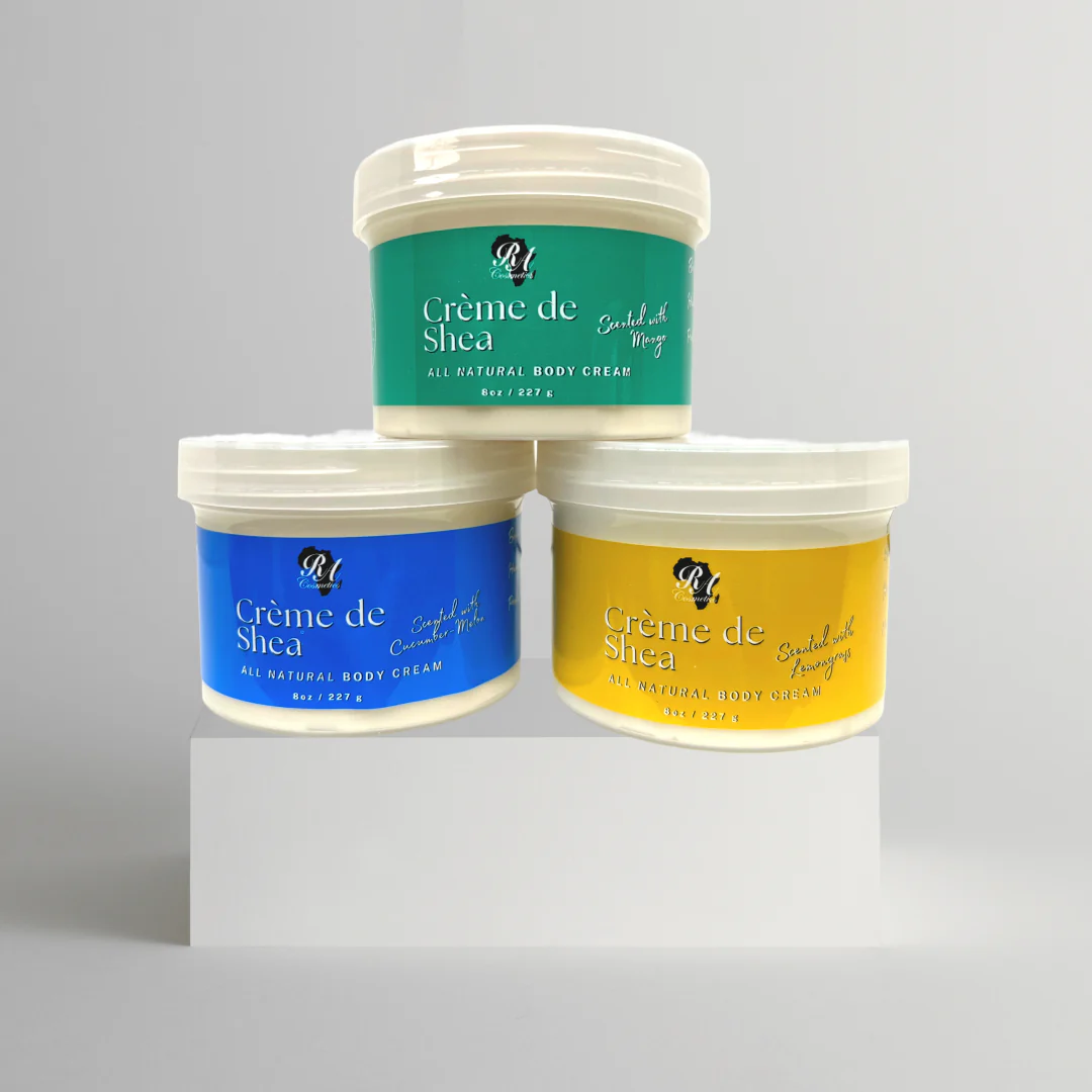 Crème de Shea Body Cream w/ Cucumber Melon - Image 3