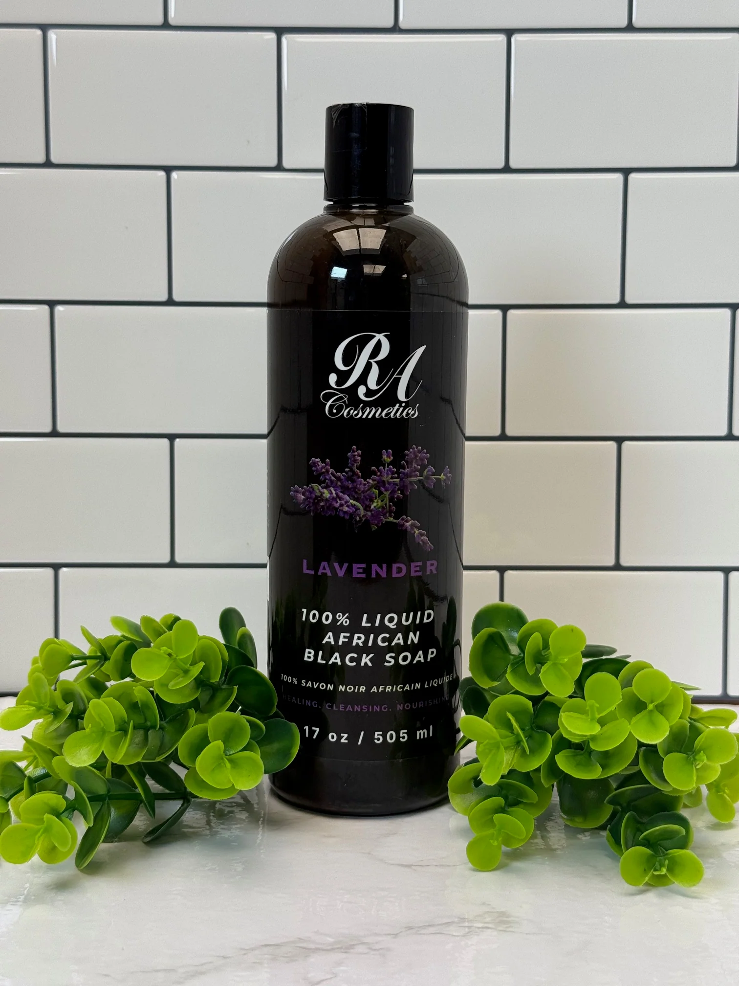 Liquid 100% African Black Soap w/ Lavender - Image 12