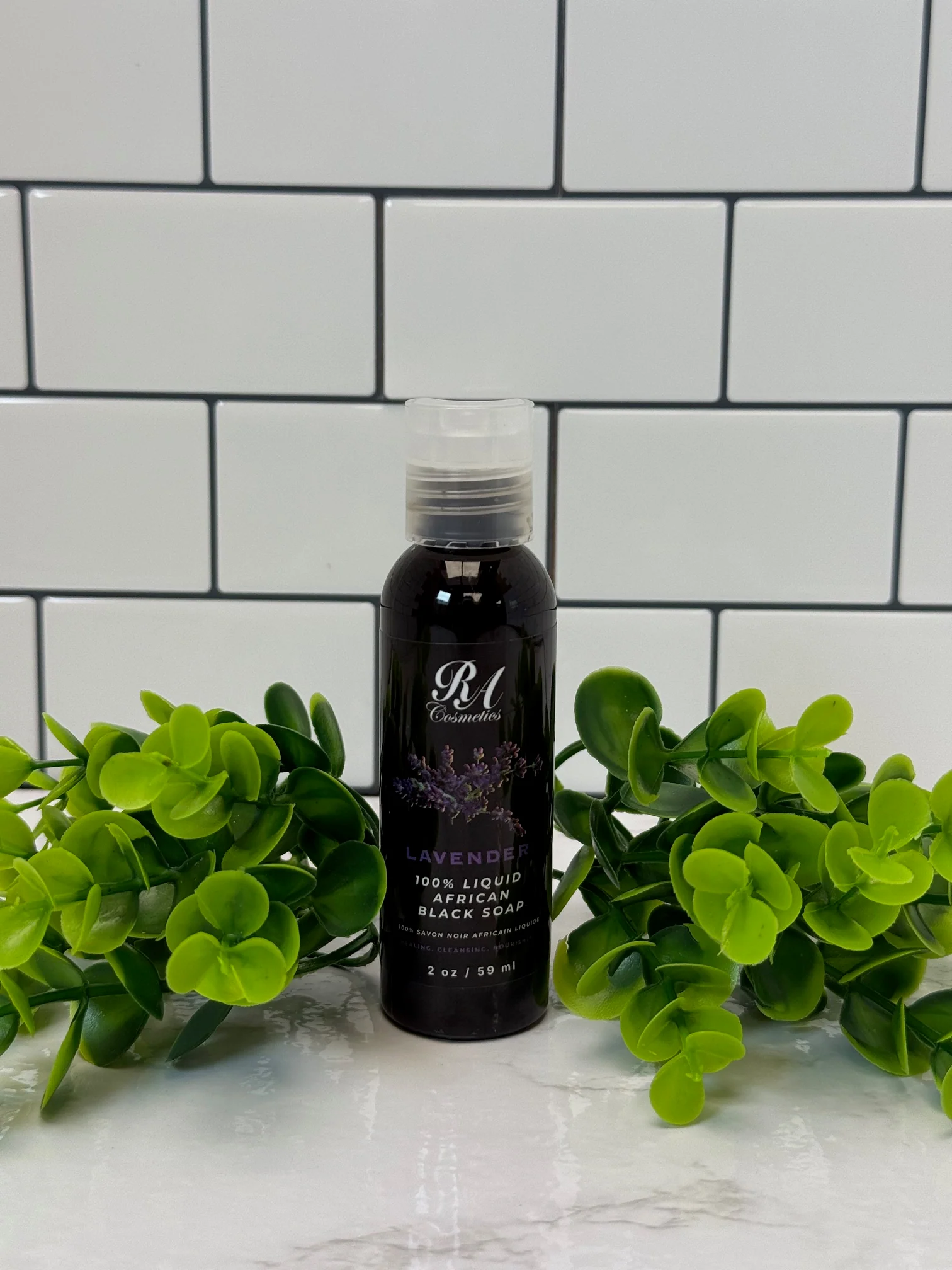 Liquid 100% African Black Soap w/ Lavender - Image 9