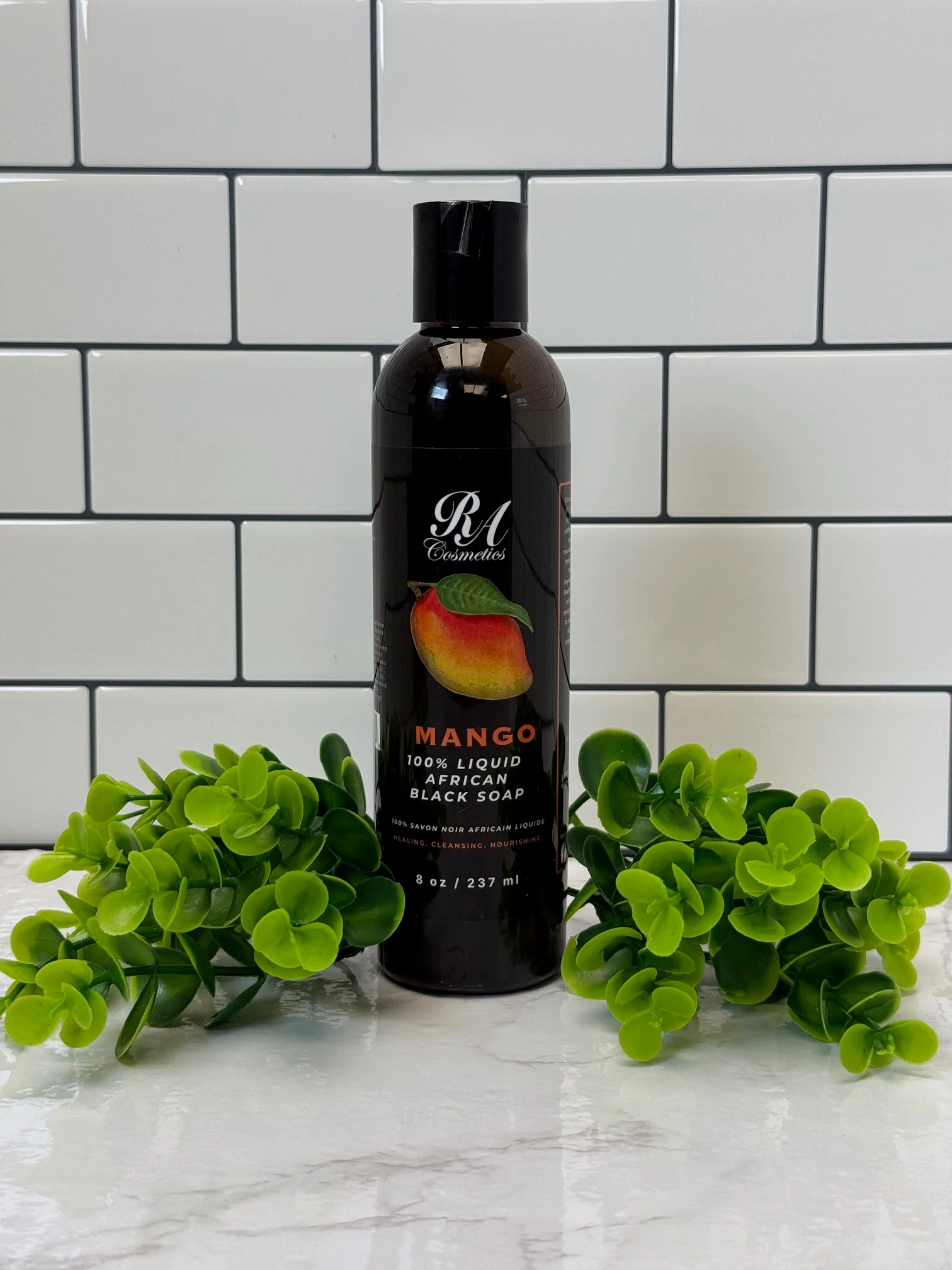 Liquid 100% African Black Soap w/ Mango - Image 10