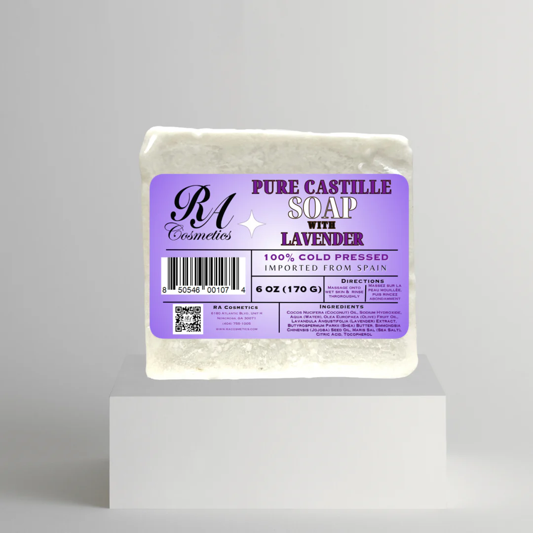 Pure Castille Soap Bar w/ Lavender - Image 4