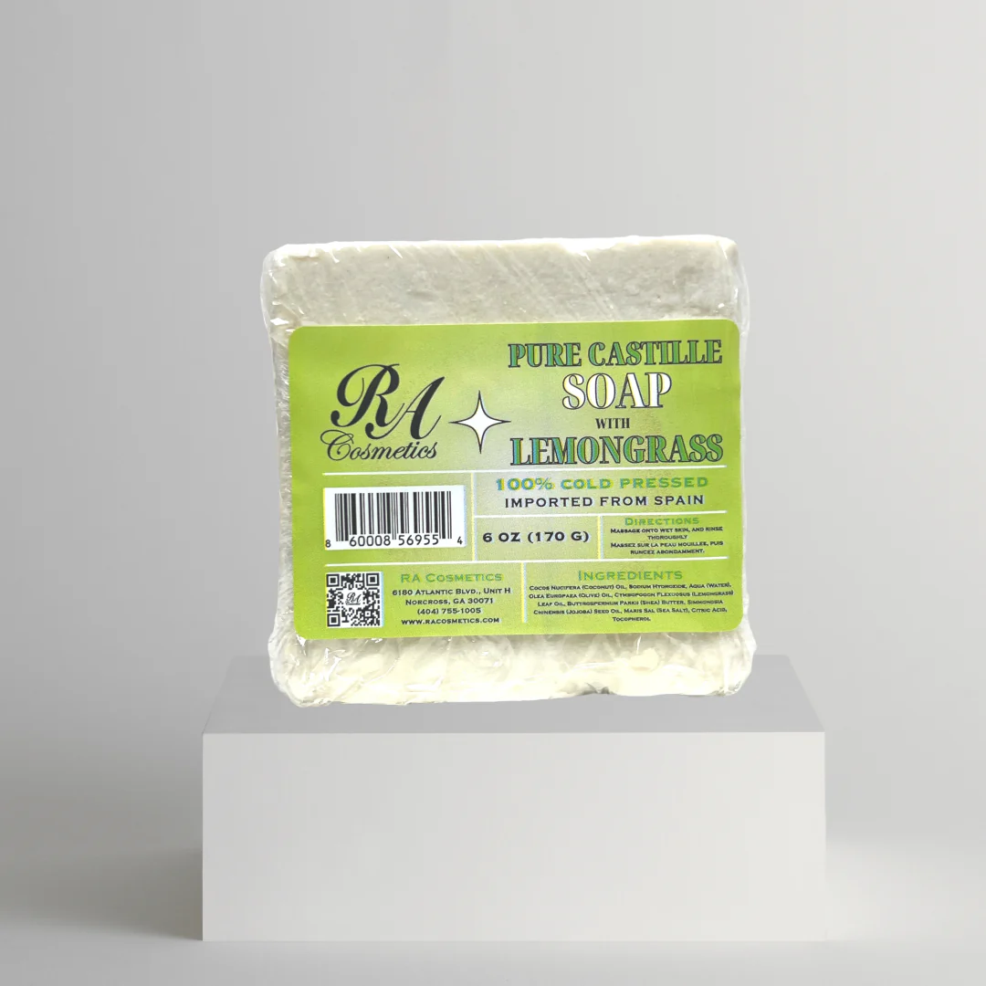 Pure Castille Soap Bar w/ Lemongrass - Image 4