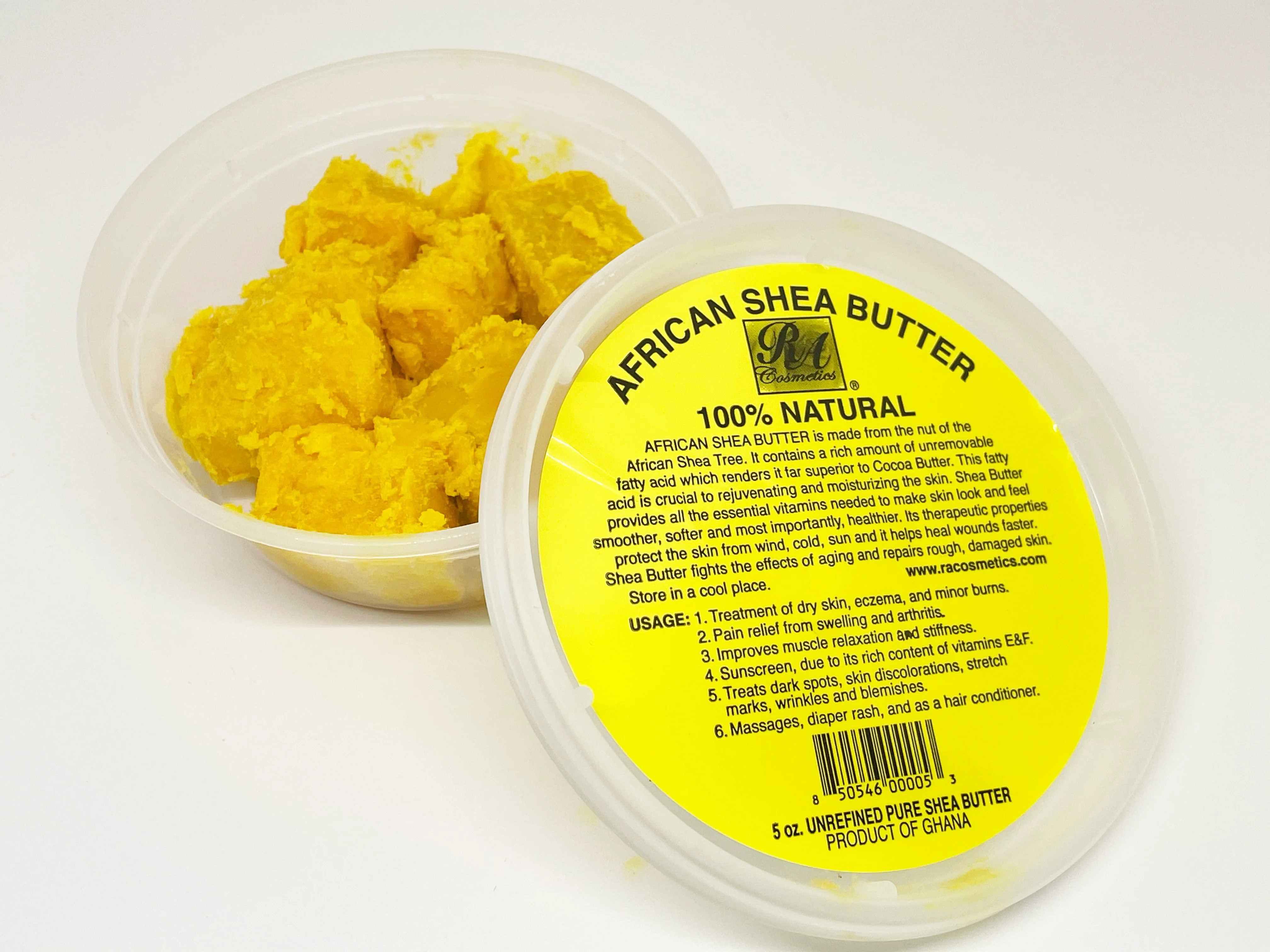 100% Natural African Shea Butter (Yellow) - Chunky & Unrefined - Image 3