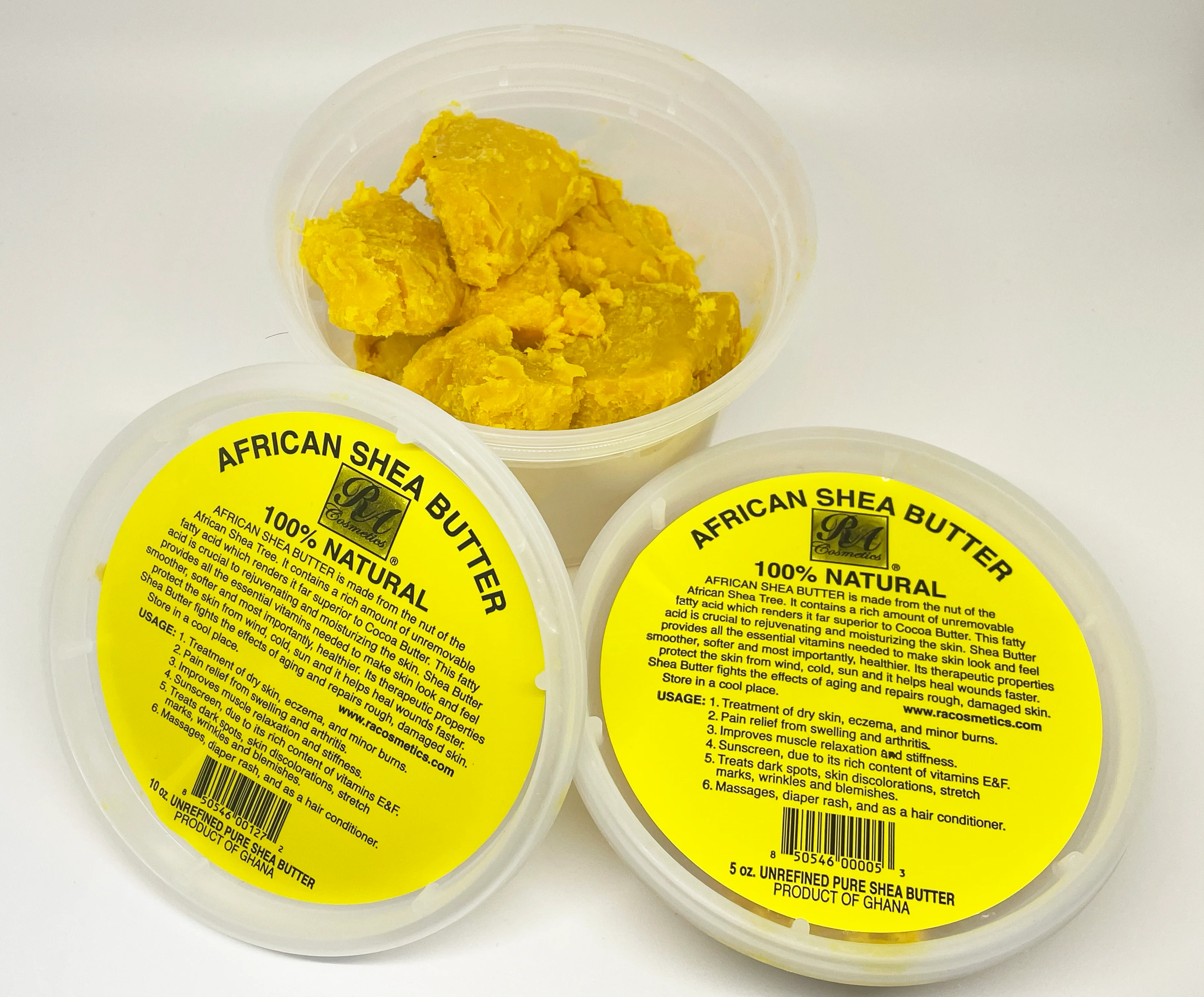 100% Natural African Shea Butter (Yellow) - Chunky & Unrefined - Image 4