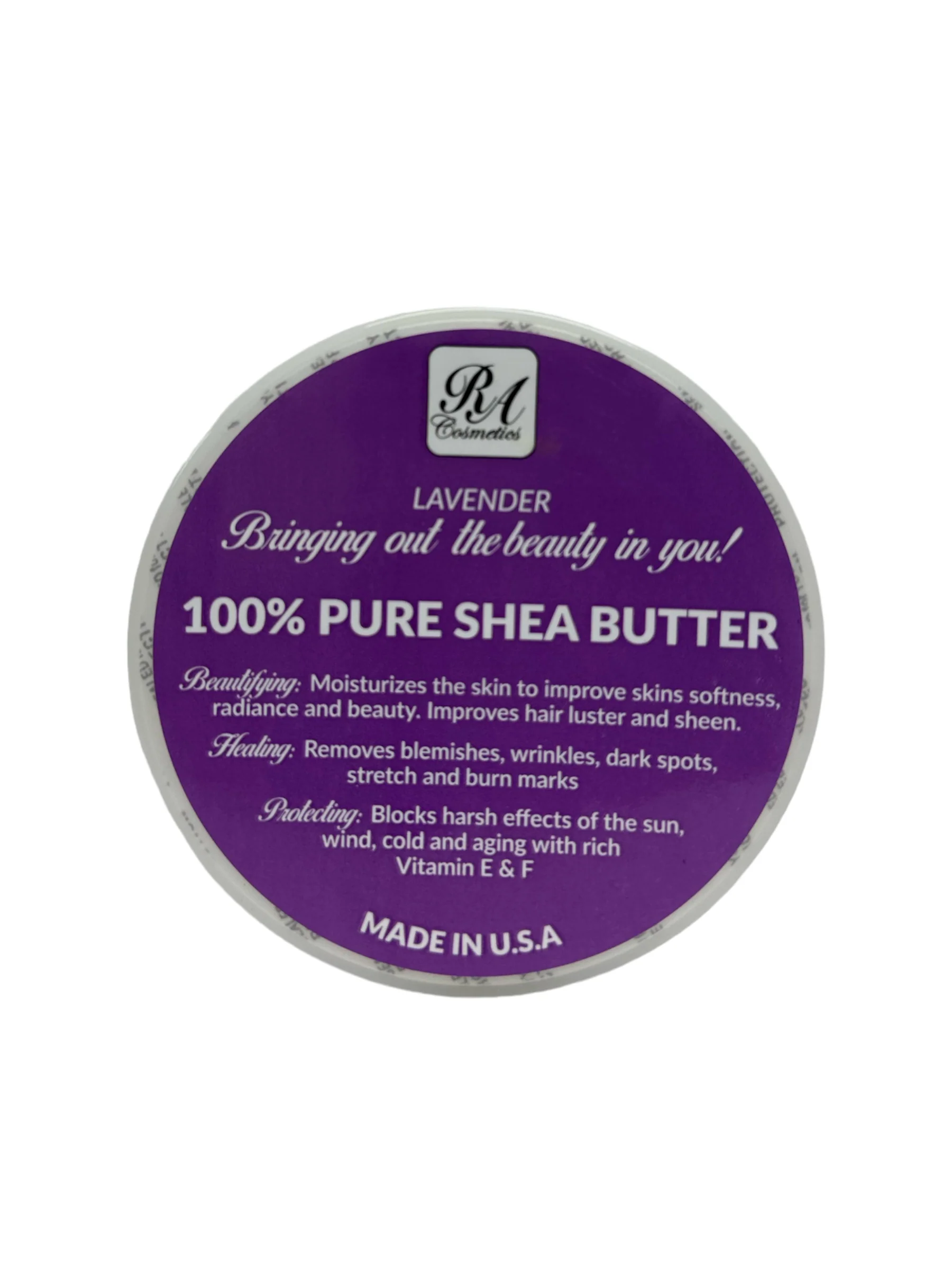 Pure Shea Butter w/ Lavender - 4oz - Image 5