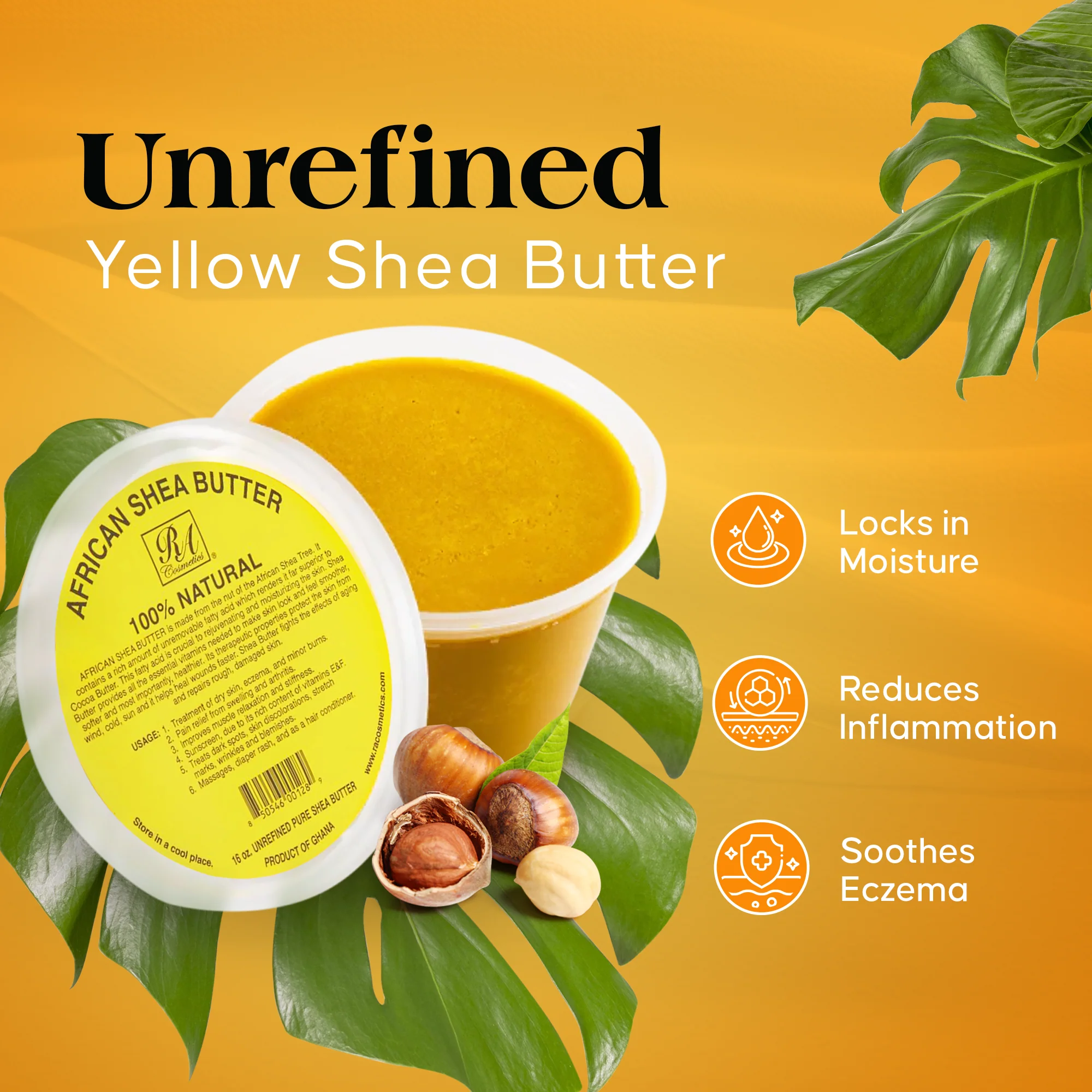 100% Natural African Shea Butter (Yellow) - Smooth & Unrefined - Image 11