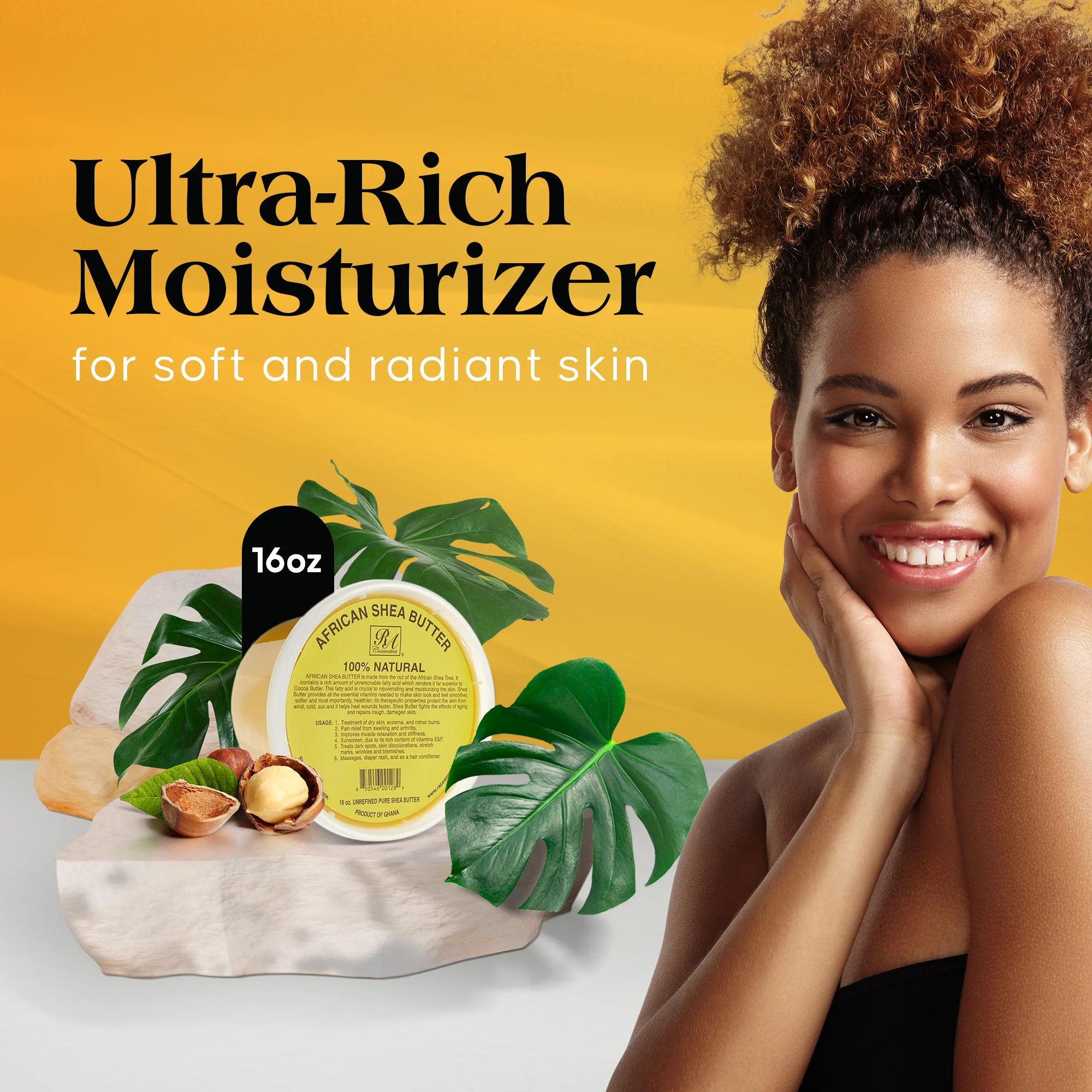 100% Natural African Shea Butter (Yellow) - Smooth & Unrefined - Image 12