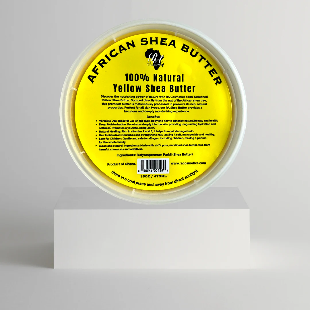 100% Natural African Shea Butter (Yellow) - Smooth & Unrefined - Image 7