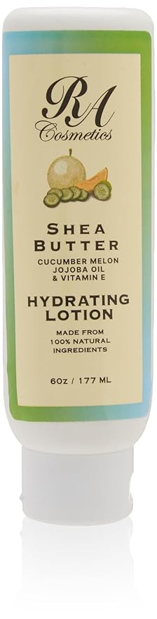 Shea Butter Hydrating Lotion w/ Jojoba Oil & Vitamin E - Cucumber Melon - Image 3