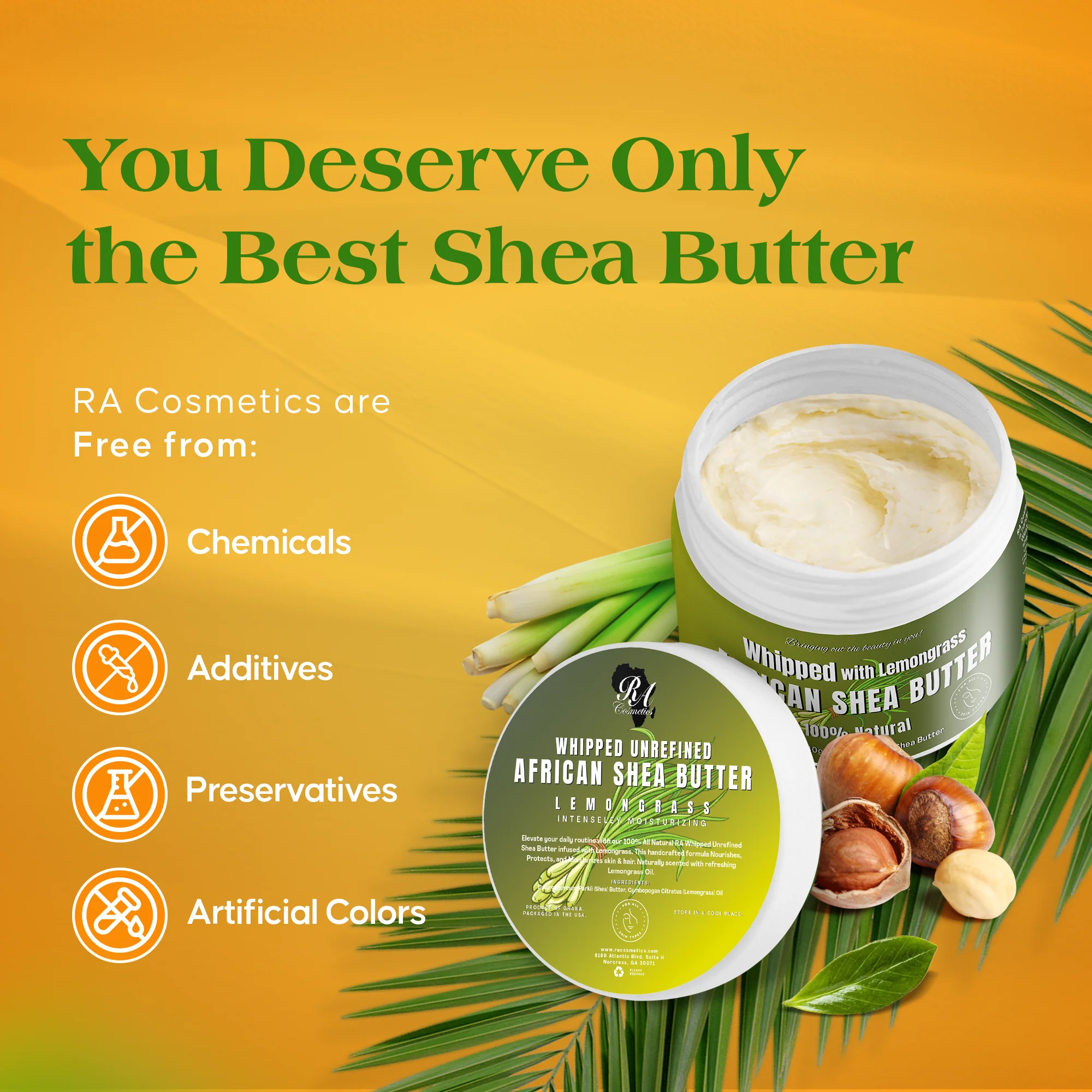 Whipped African Shea Butter w/ Lemongrass - Image 12