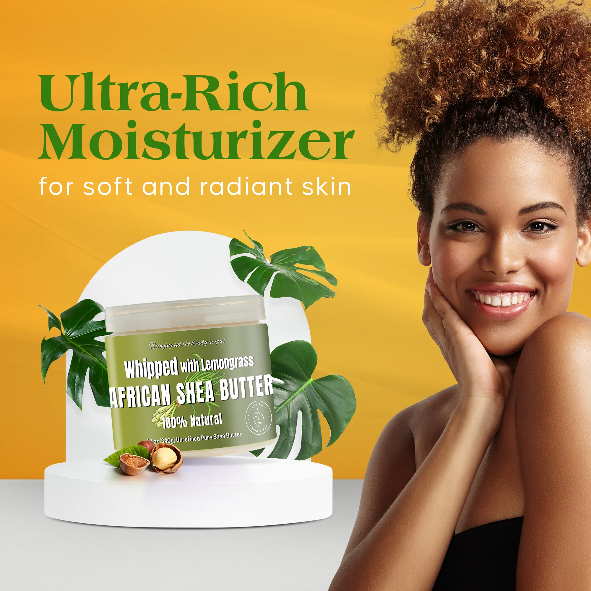 Whipped African Shea Butter w/ Lemongrass - Image 9