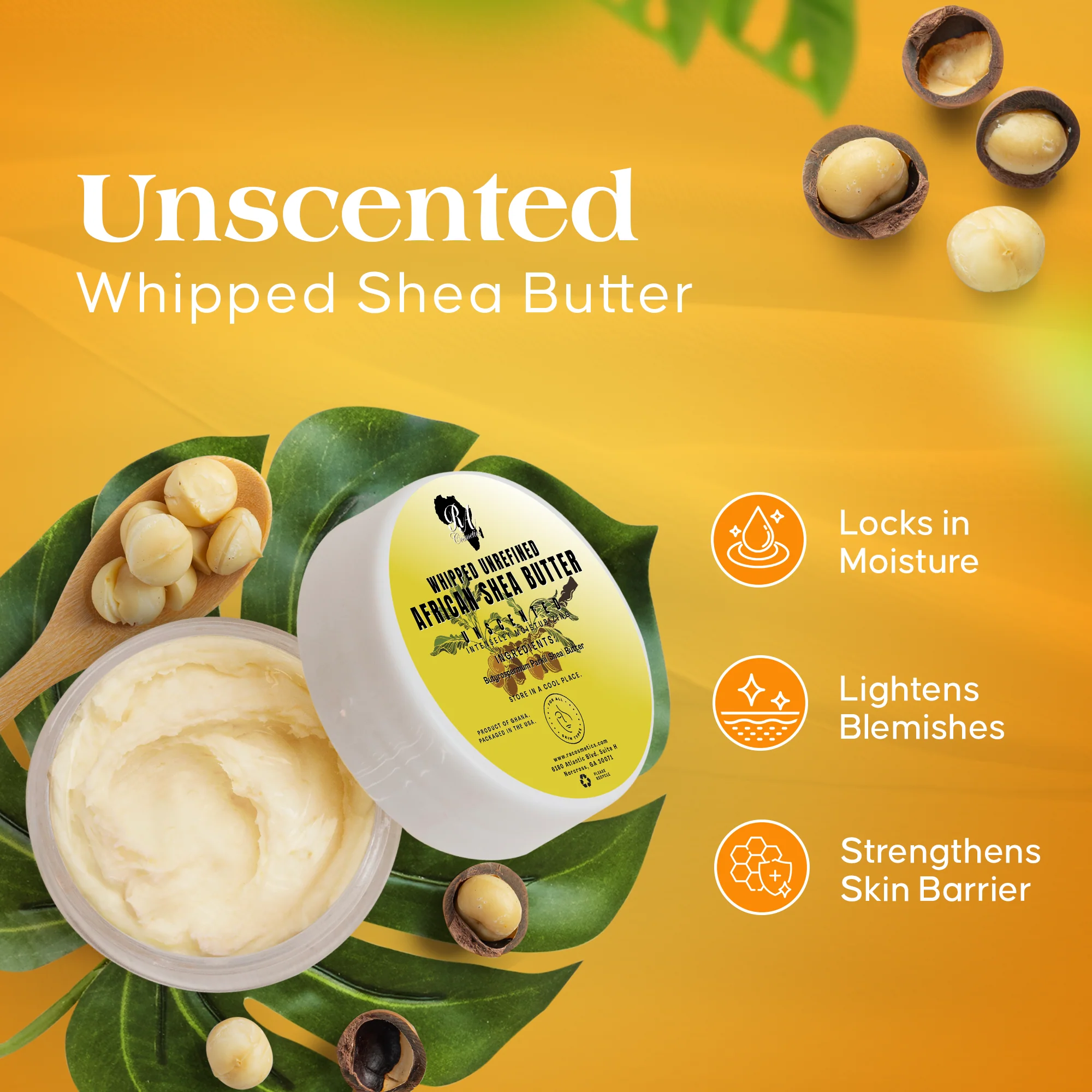 Whipped African Shea Butter - Unscented - Image 9